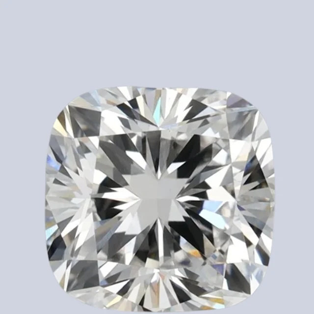 Diamant cultivé en laboratoire coussin de 1,60 carat — Pierres précieuses en vrac