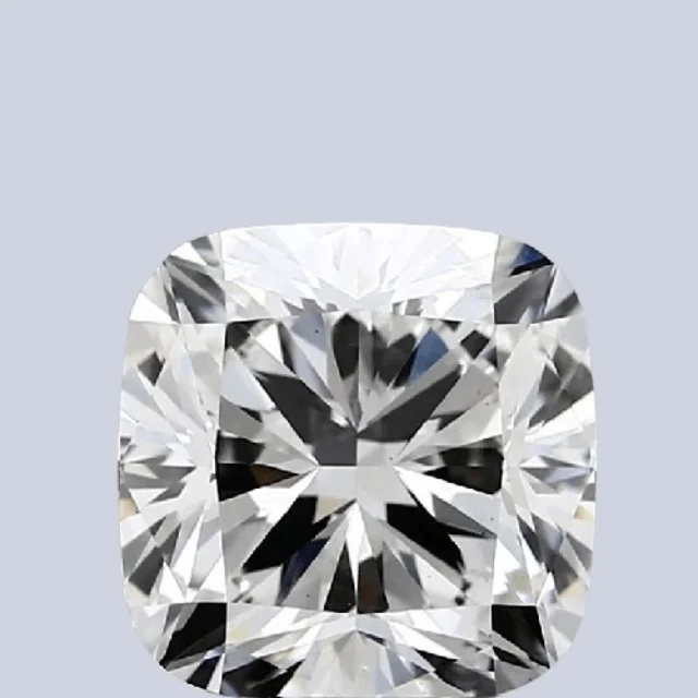 Diamant cultivé en laboratoire en forme de coussin de 3 carats — Pierres précieuses en vrac