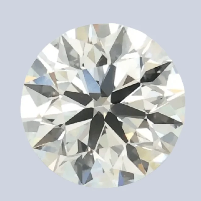Diamant rond créé en laboratoire de 2 carats — Pierres précieuses en vrac