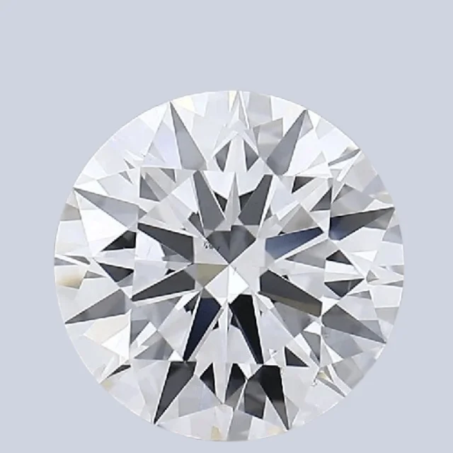 0.90 Carat Round Shape Synthetic Diamond — Loose Gemstones