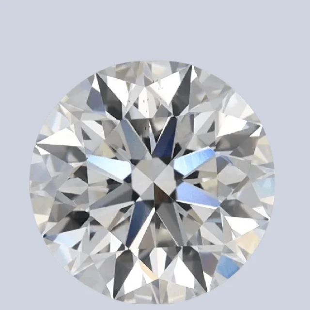 1.75 Carat Round Shaped Man Made Diamond — Loose Gemstones
