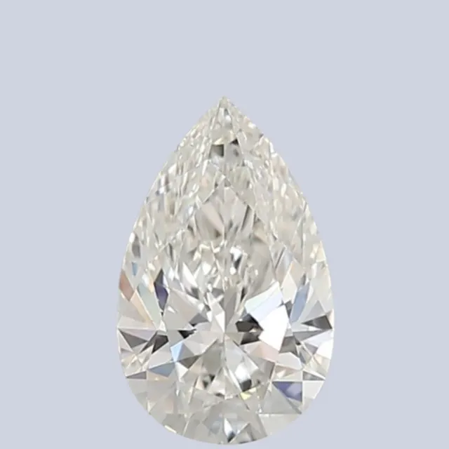 Diamant cultivé en laboratoire en forme de poire de 1,57 ct — Pierres précieuses en vrac
