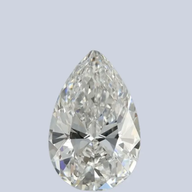 Diamant de laboratoire poire de 1 carat — Pierres précieuses en vrac