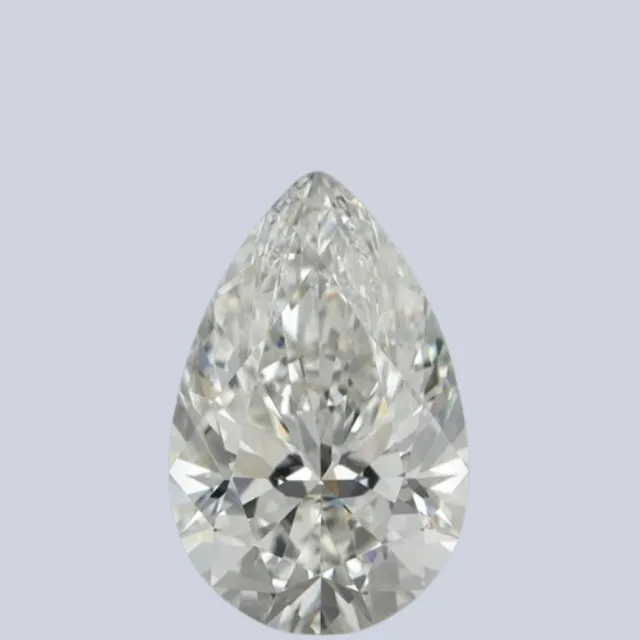Diamant synthétique en forme de poire de 2,07 carats
