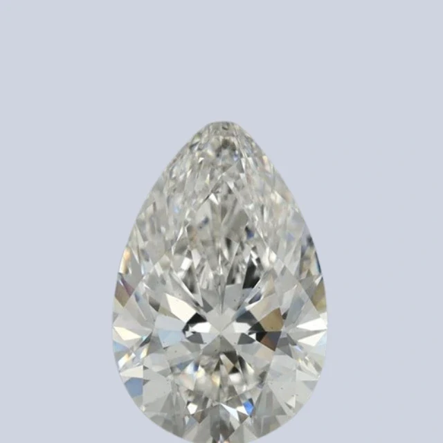 Diamant synthétique taille poire de 1,74 carat — Pierres précieuses en vrac
