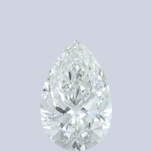 Diamant synthétique en forme de poire de 0,93 ct — Pierres précieuses en vrac