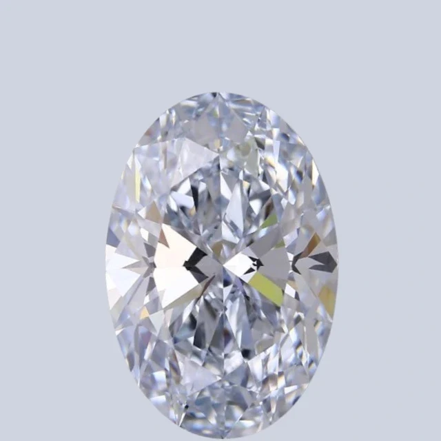 Diamant de laboratoire taille ovale de 4,50 carats — Pierres précieuses en vrac