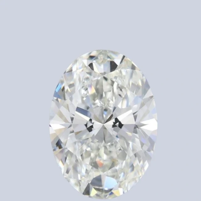 Diamant ovale créé en laboratoire de 1,17 ct en poids — Pierres précieuses en vrac