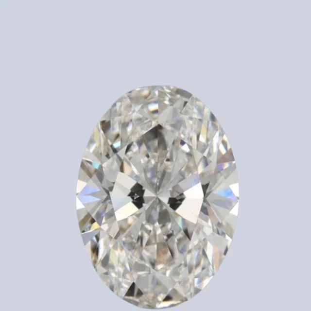 Diamant synthétique taille ovale de 1,50 ct en poids