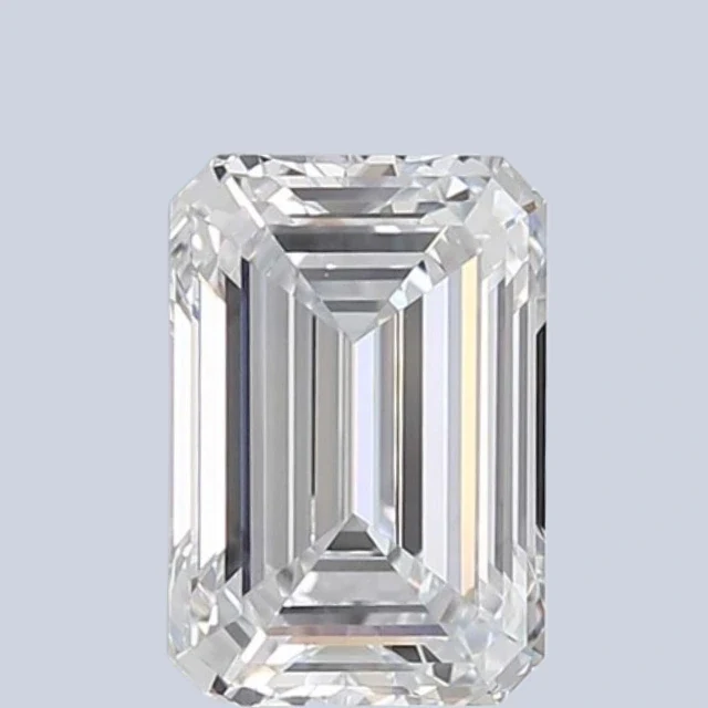 2.60 Ct Emerald Lab Created Diamond — Loose Gemstones