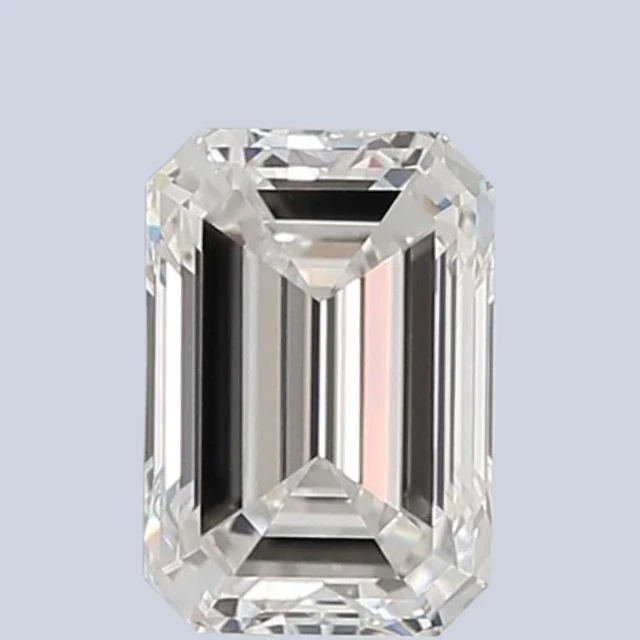 1.50 Carat Emerald Shaped Man Made Diamond — Loose Gemstones