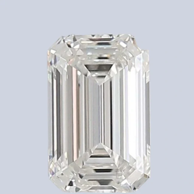 0.90 Ct Wt Emerald Shape Synthetic Loose Lab Diamonds — Loose Gemstones