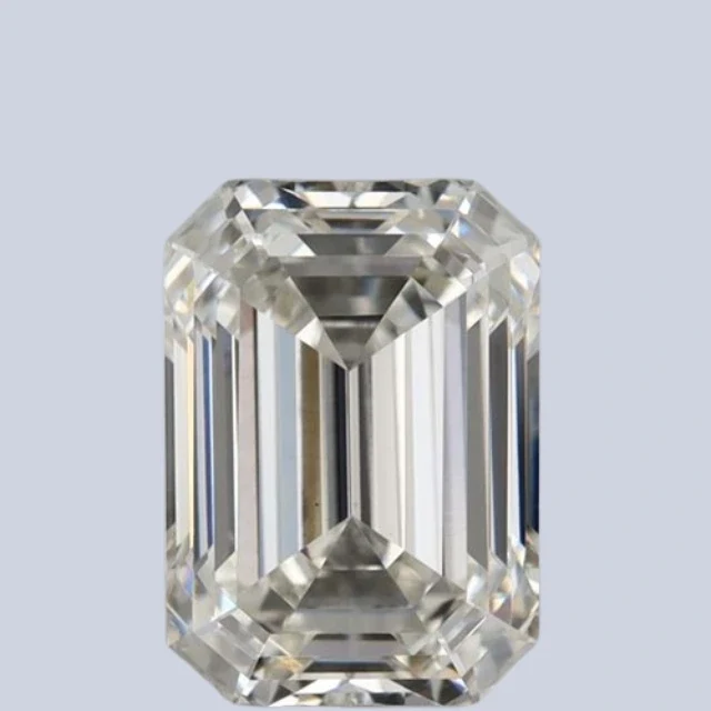 1.59 Ct Emerald Cut Synthetic Diamond — Loose Gemstones
