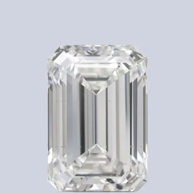 3 Ct Emerald Cut Man Made Diamond — Loose Gemstones