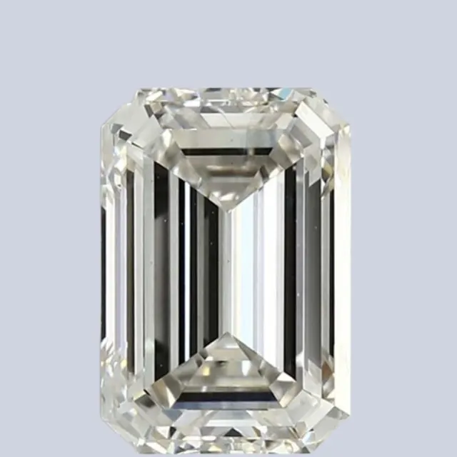 2.33 Ct Wt Emerald Cut Lab Made Diamond — Loose Gemstones
