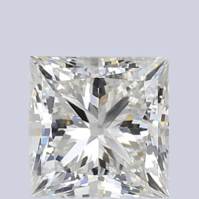 Diamants de laboratoire en vrac princesse 4 ct — Pierres précieuses en vrac