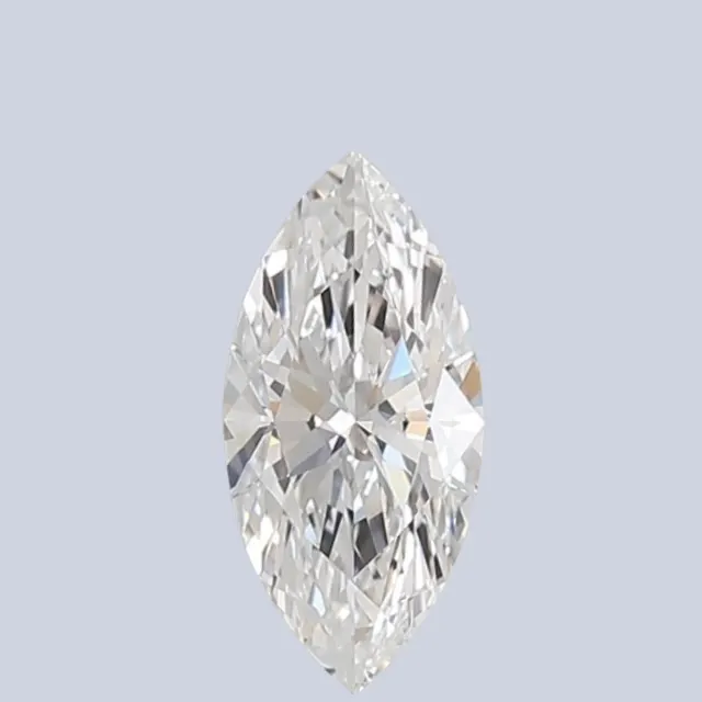 Diamant cultivé en laboratoire en vrac de forme marquise de 1 carat — Pierres précieuses en vrac