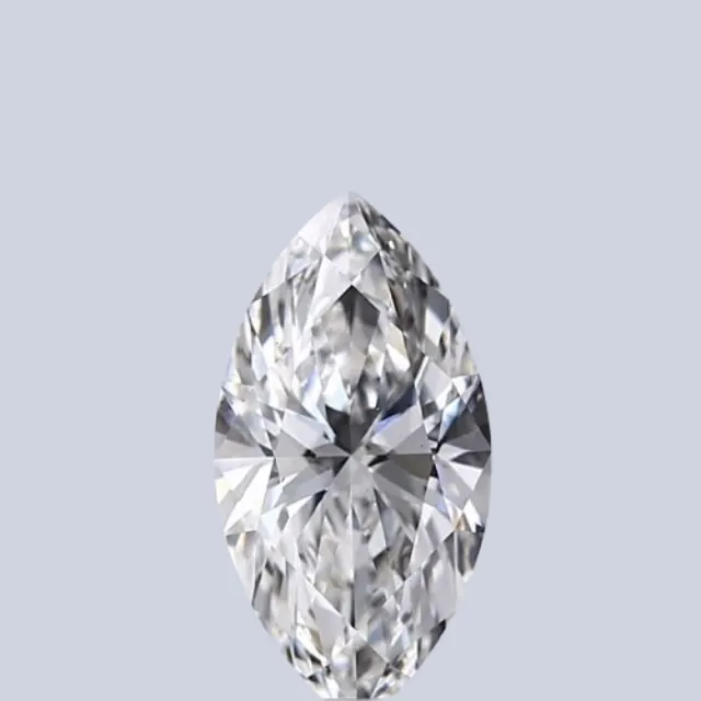 Diamant cultivé en laboratoire en vrac de forme marquise de 2,70 ct en poids