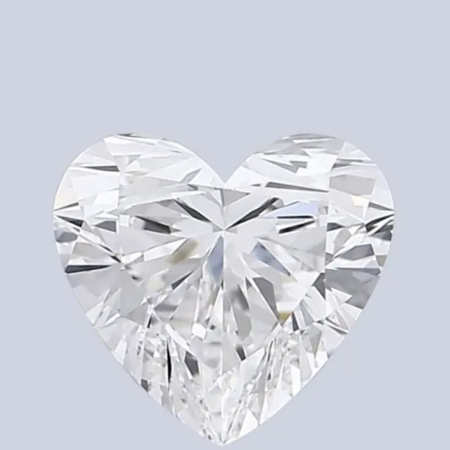 1 Carat Heart Cut Loose Lab Grown Diamond — Loose Gemstones
