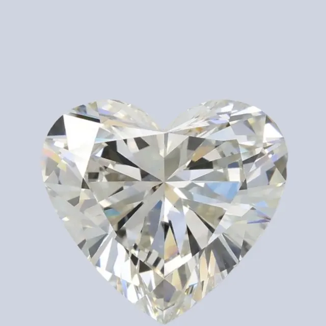 5 Carat Heart Cut Loose Lab Grown Diamond — Loose Gemstones