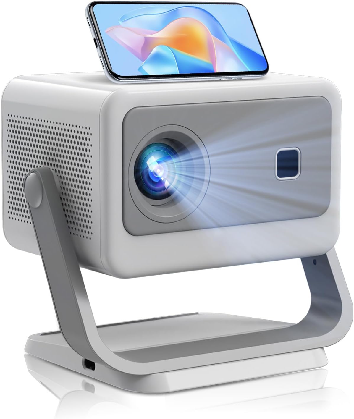 Mini Projecteur Portable 4K 12000 Lumens WiFi — Projecteur portatif
