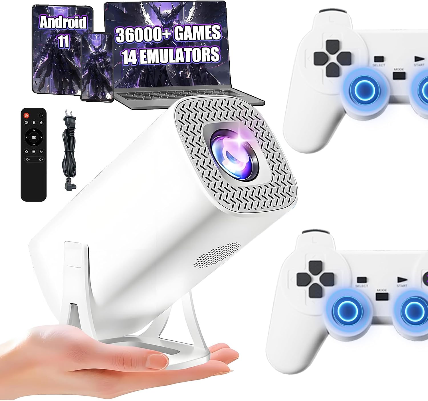 Projecteur portable S40 Max gaming Android 11 — Projecteur portatif