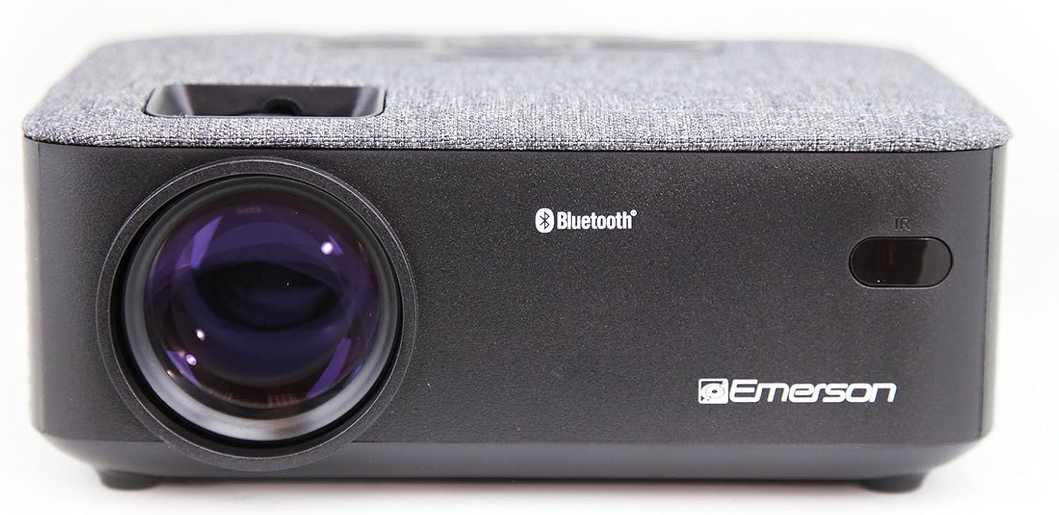 Projecteur portable Emerson EVP-2001C avec écran et étui — Projecteur portatif