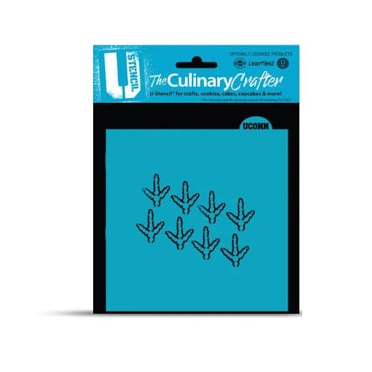 U Stencil Virginia Tech Hokie Bird Foot Culinary Stencil — Kitchen Gadgets