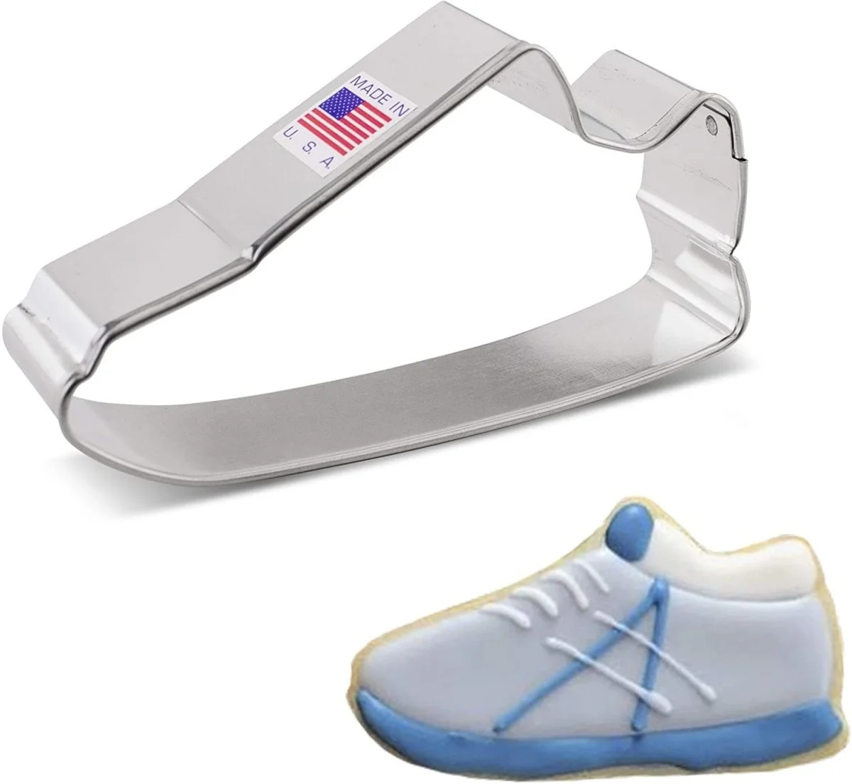Large Sneaker Cookie Cutter — Mens Casual Shoes