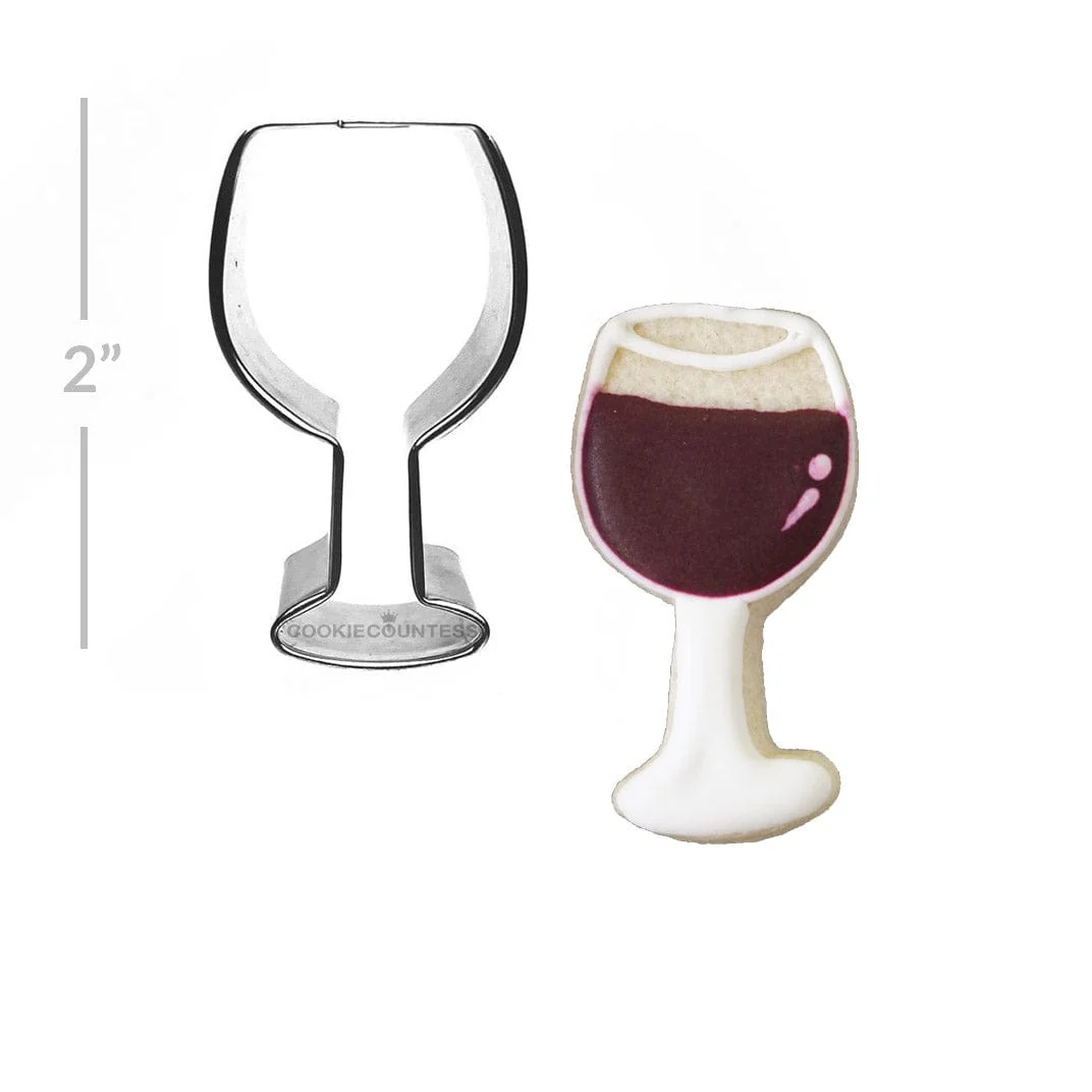 Mini verre à vin emporte-pièce 2" — Gadgets de cuisine