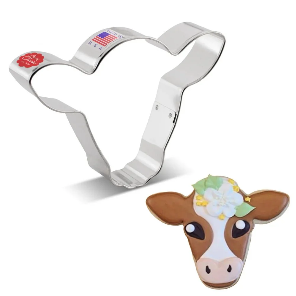 Cute Cow Face Cookie Cutter — Kitchen Gadgets
