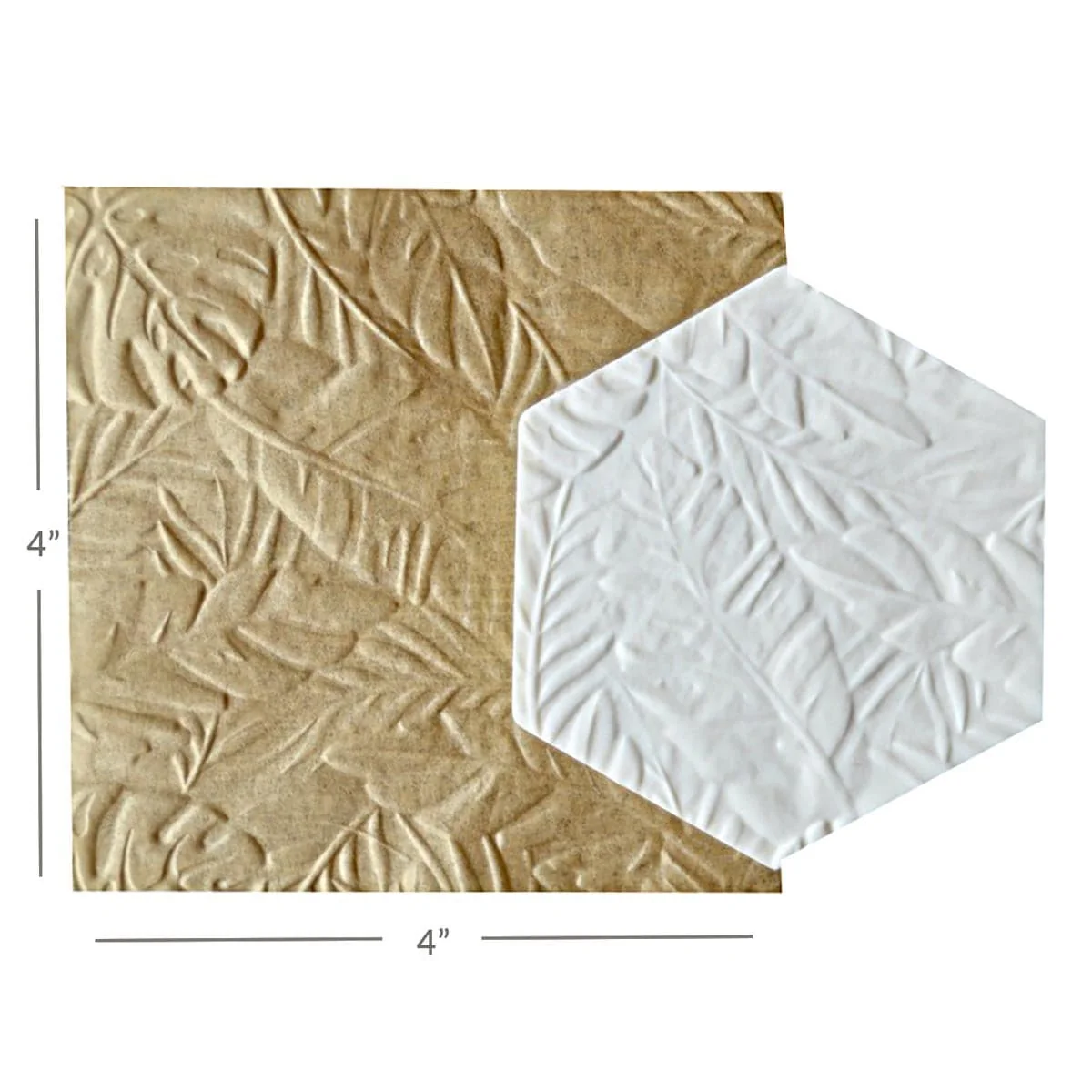 Feuilles de Texture en Parchment - Feuilles 1 par Intricut Edibles