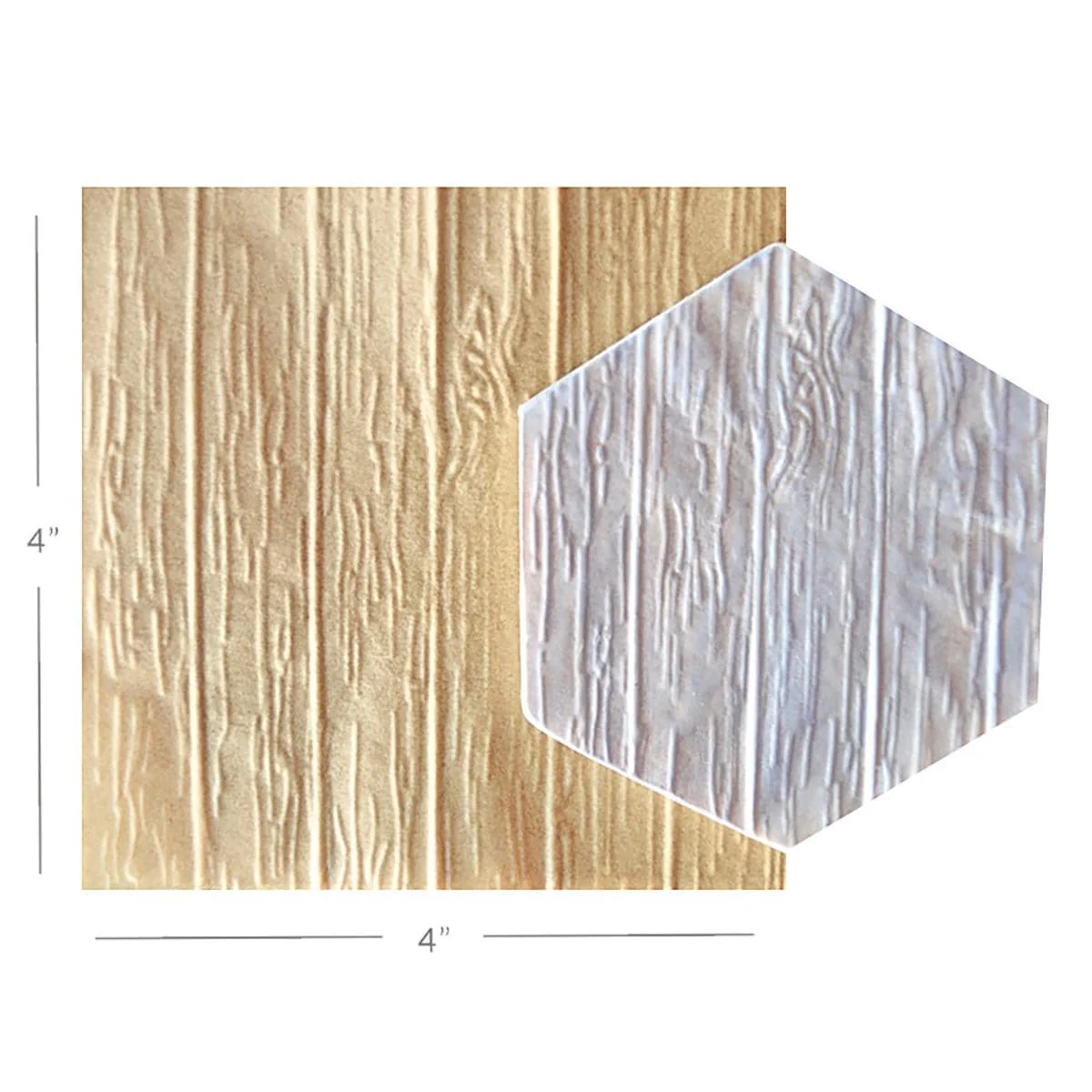 Parchment Texture Sheets - Wood Planks by Intricut Edibles