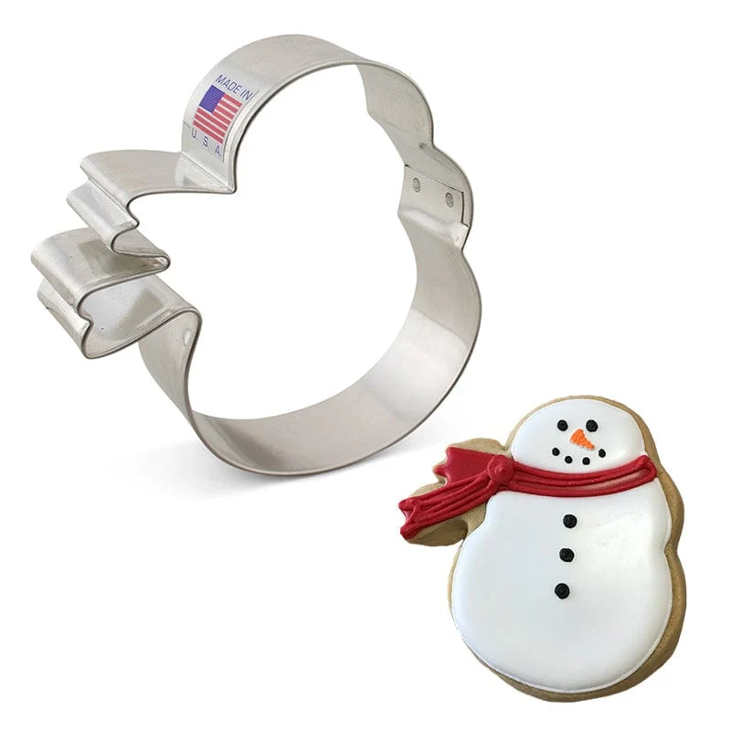 Bonhomme de neige avec écharpe emporte-pièce 3,5" — Gadgets de cuisine