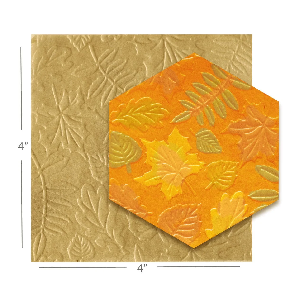 Parchment Texture Sheets - Leaves 09 by Intricut Edibles