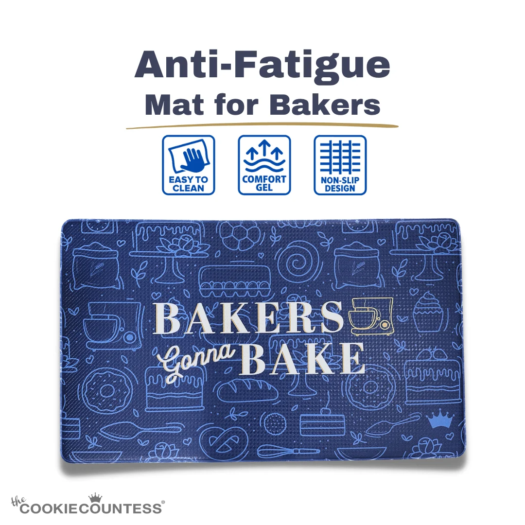 Tapis de cuisine anti-fatigue en gel - The Cookie Countess — Gadgets de cuisine