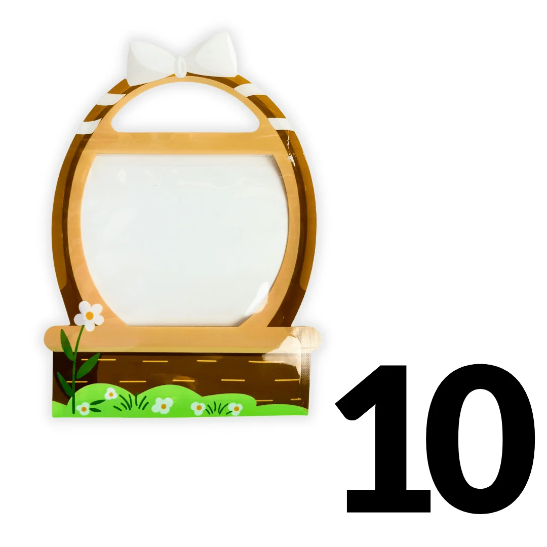 Spring Basket Cookie Bag - The Cookie Countess