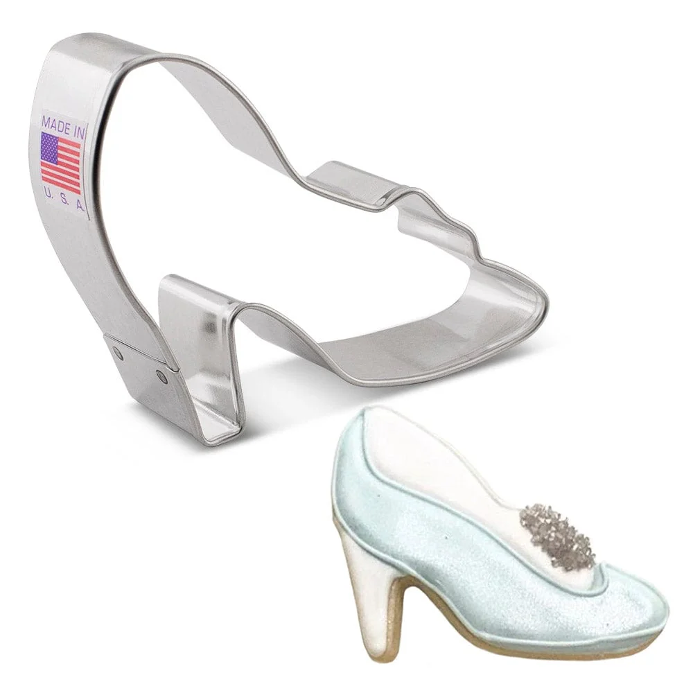 Glass Slipper Cookie Cutter - 3.5" - Made in USA — Kitchen Gadgets