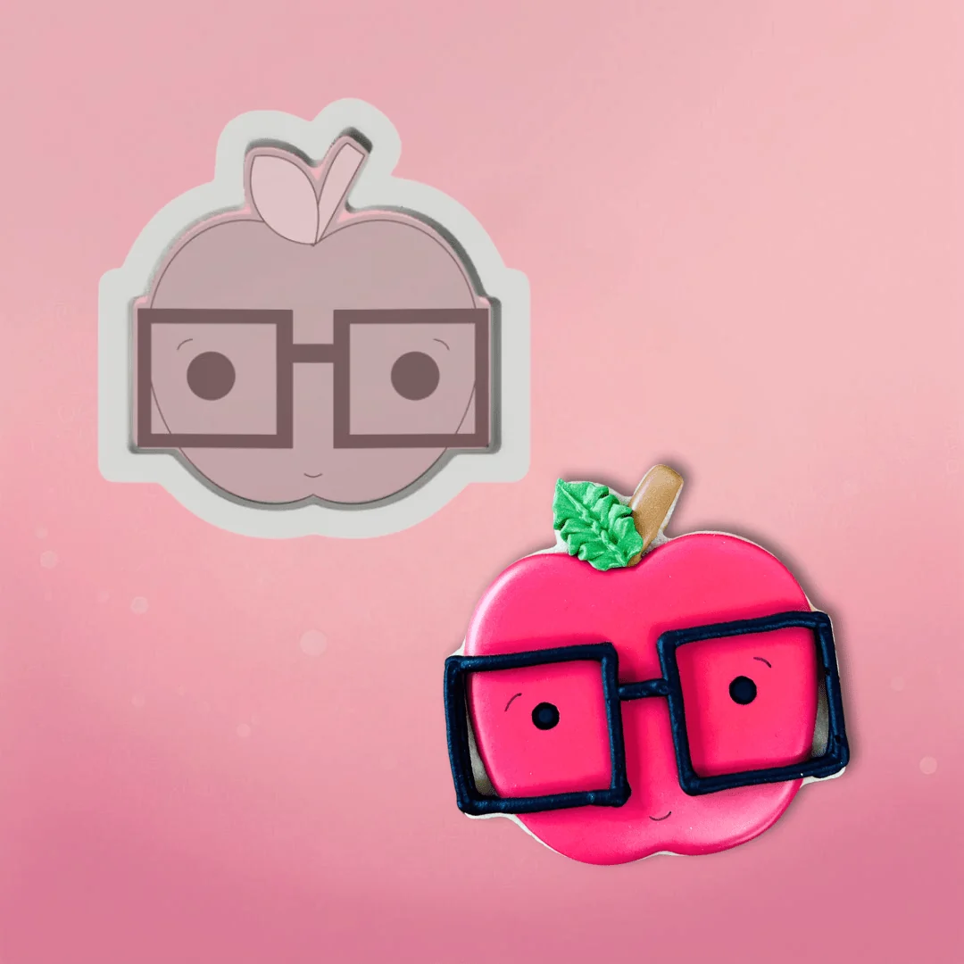 Nerdy Apple Cookie Cutter