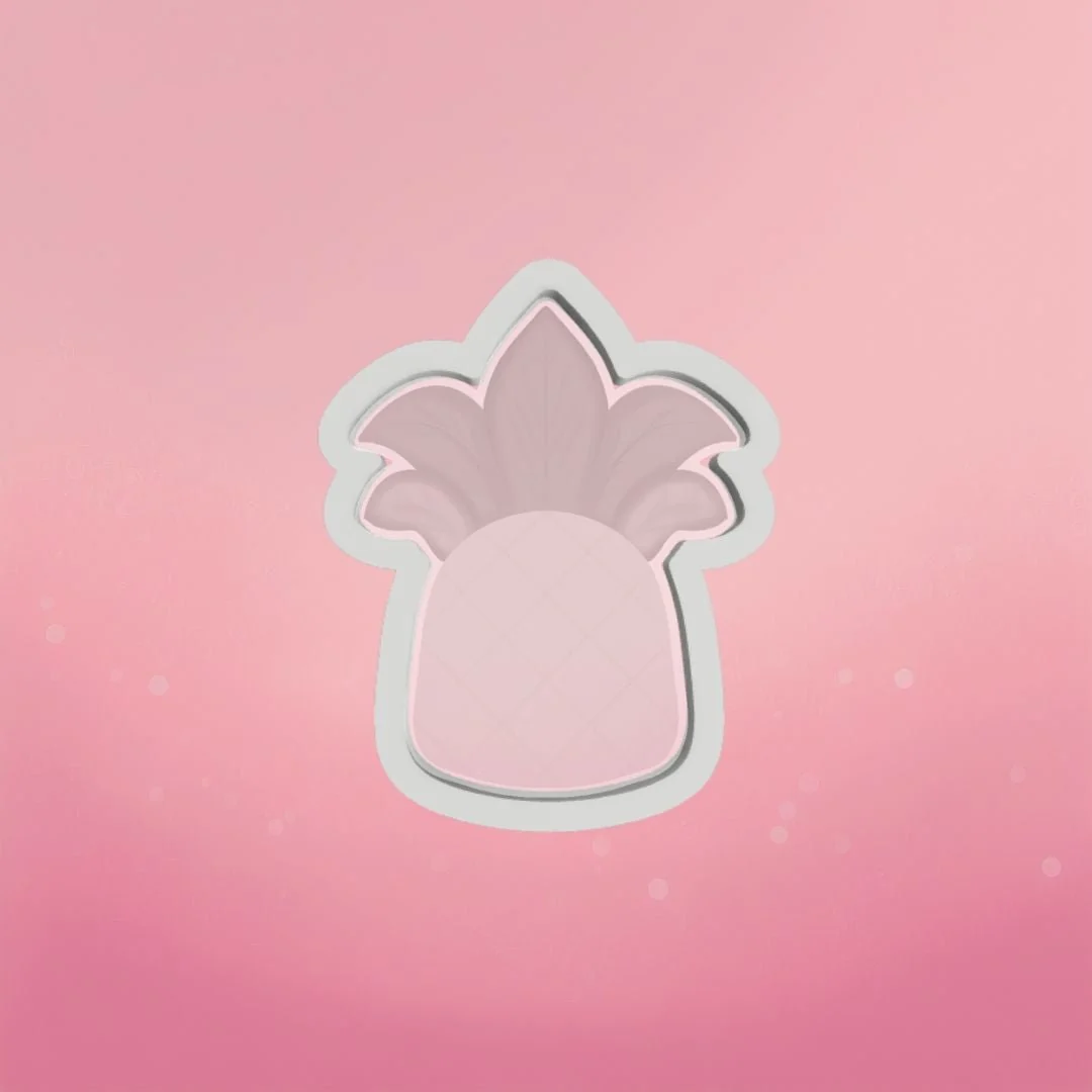 Chunky Pineapple Cookie Cutter