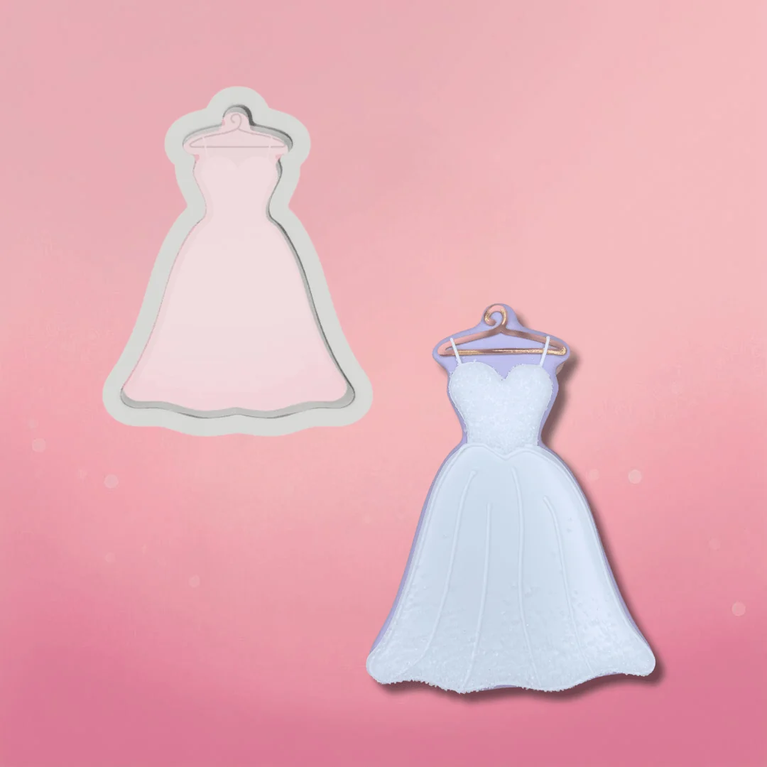 Wedding Dress Cookie Cutter