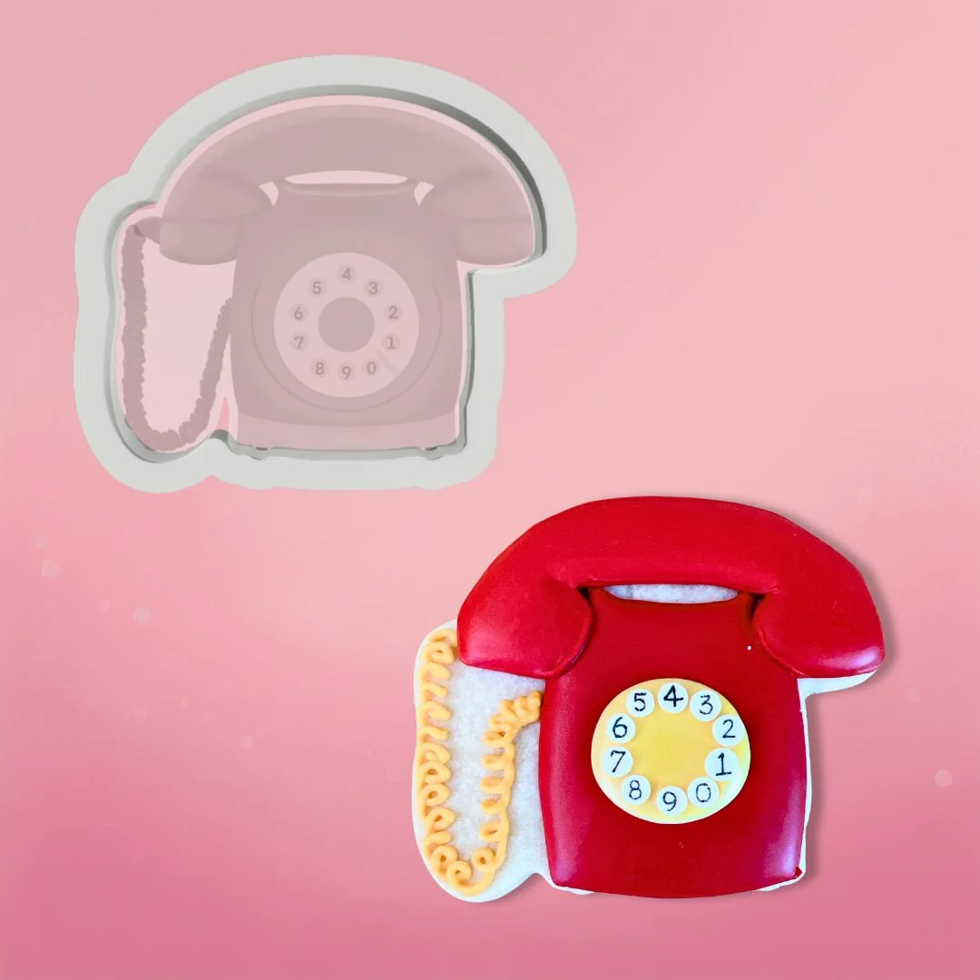 Vintage Phone Cookie Cutter — Kitchen Gadgets
