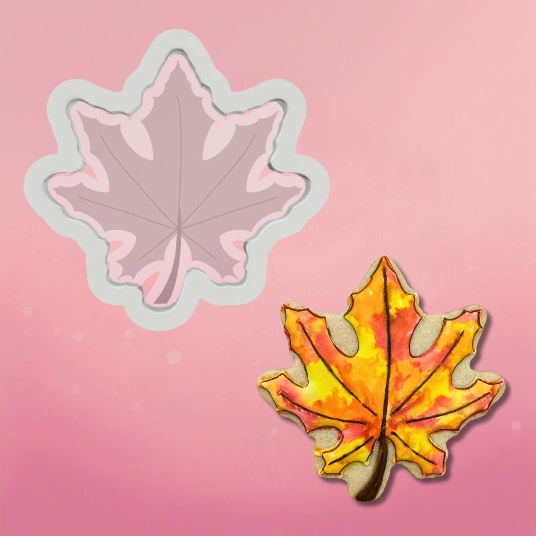 Maple Leaf Cookie Cutter by The Cookie Countess