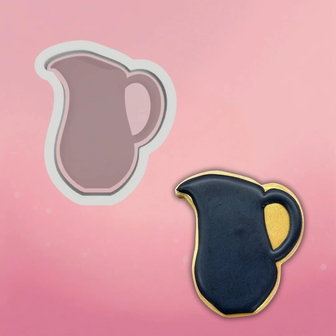 Oil Pitcher Cookie Cutter by The Cookie Countess