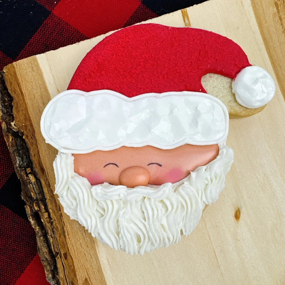 Santa Cookie Cutter by The Cookie Countess