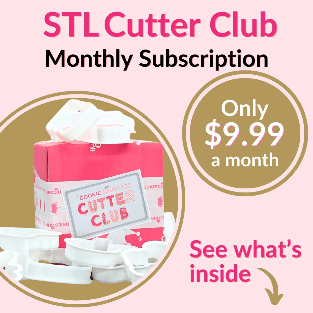 Cookie Countess Cutter Club Subscription - Digital STL Files — Cookware Set