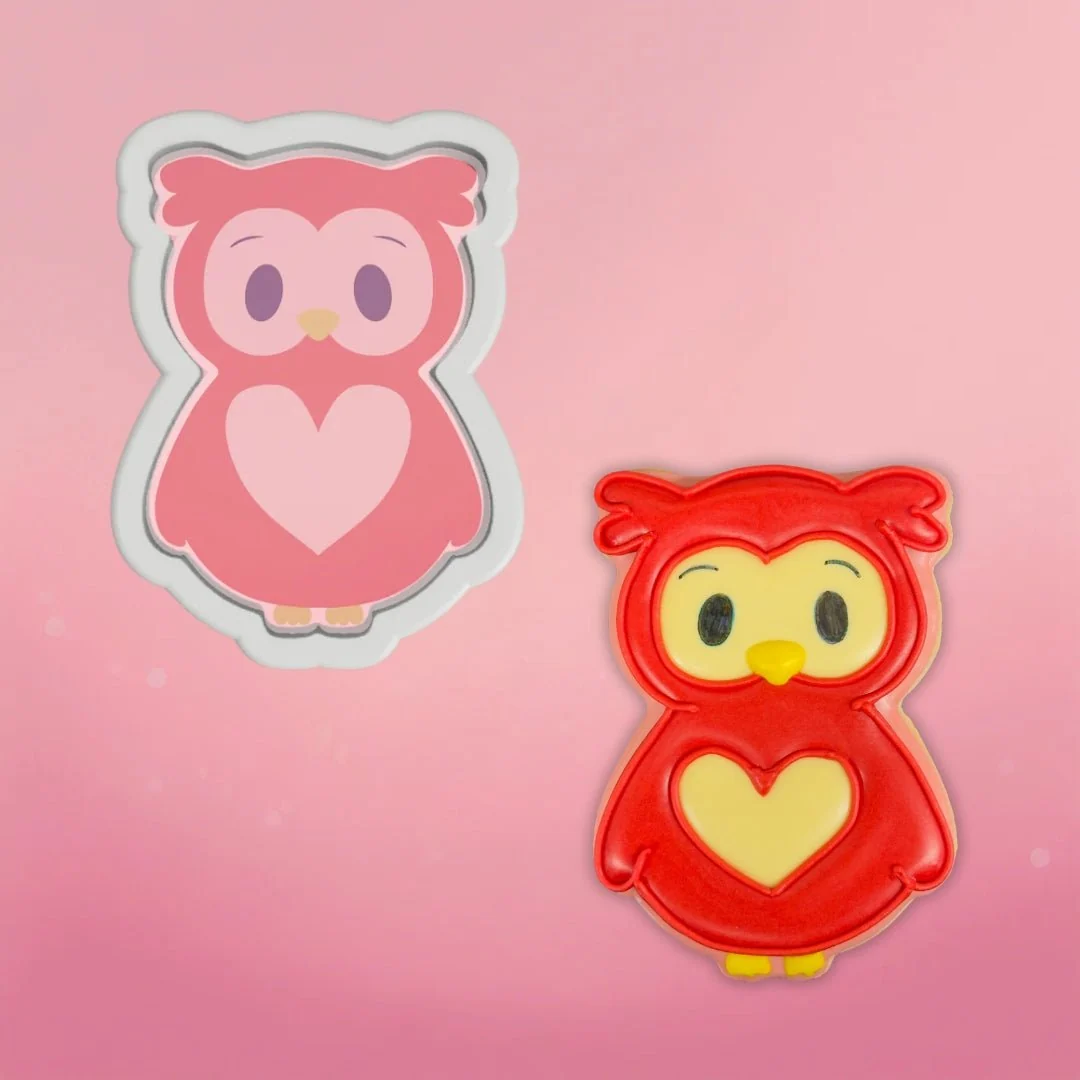 Owl Cookie Cutter by The Cookie Countess