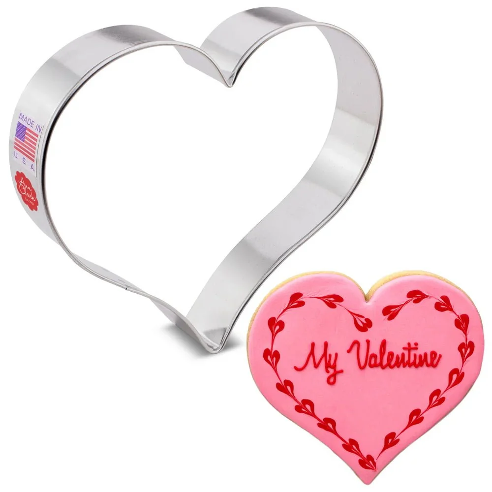 Tapered Heart Cookie Cutter 5" XL by Ann Clark — Kitchen Gadgets