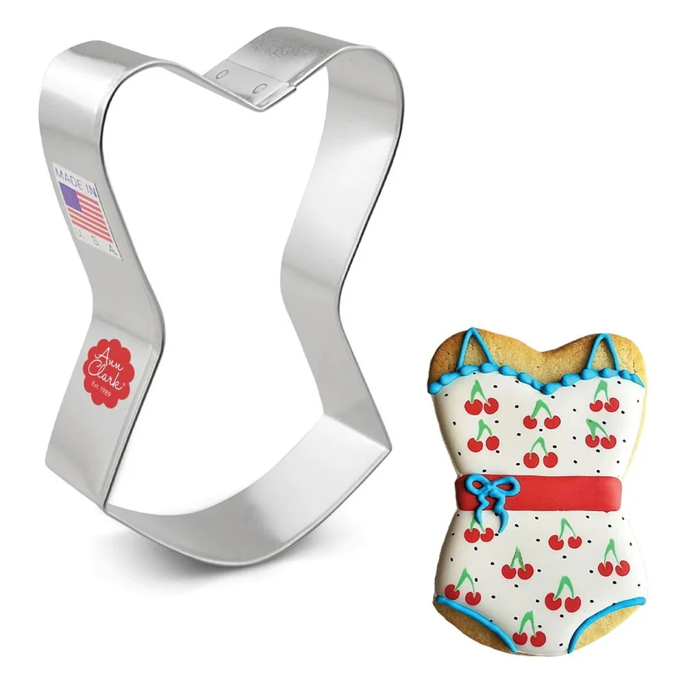 Corset/Bathing Suit Cookie Cutter by Ann Clark — Kitchen Gadgets
