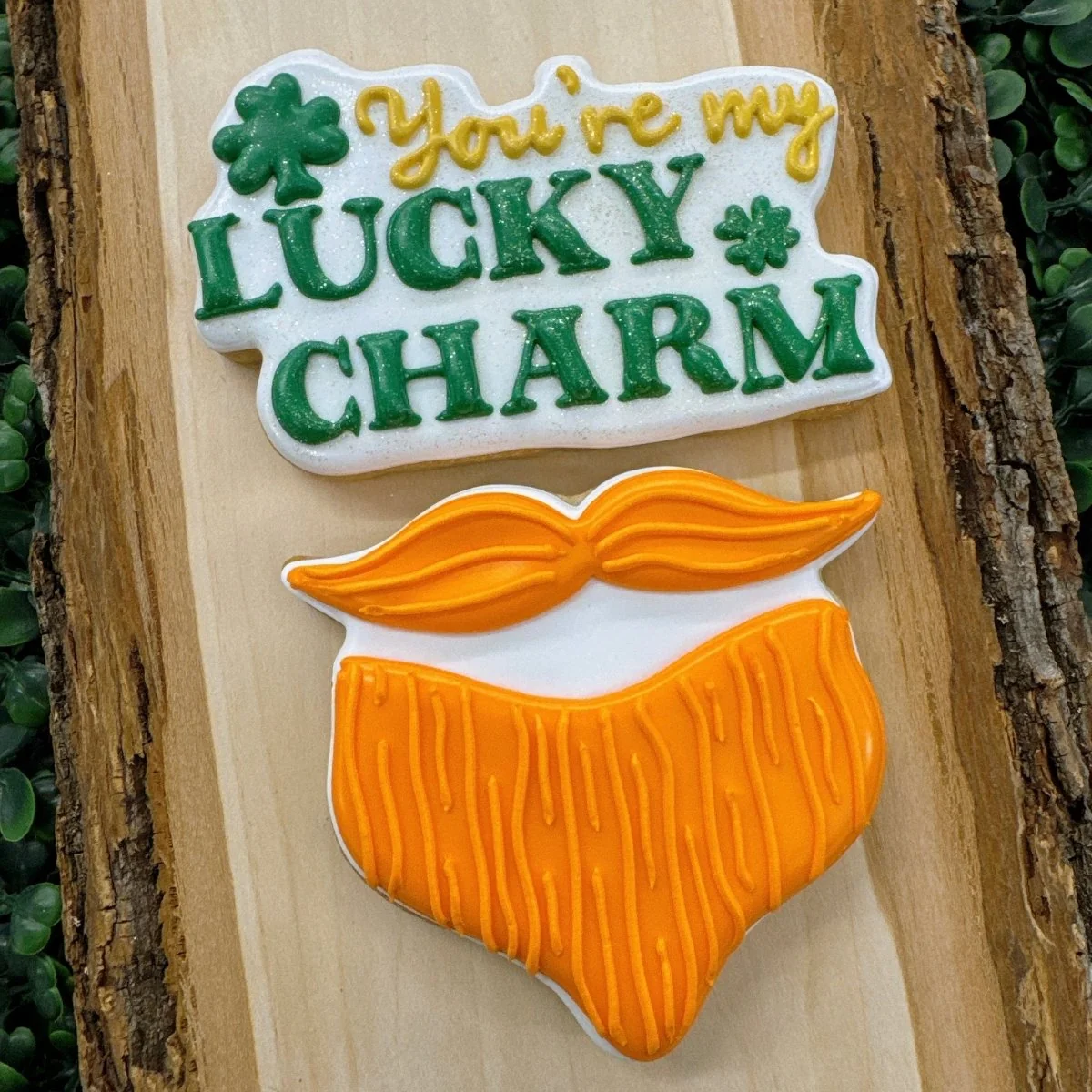 Emporte-pièce en forme de moustache et de barbe de leprechaun — Gadgets de cuisine